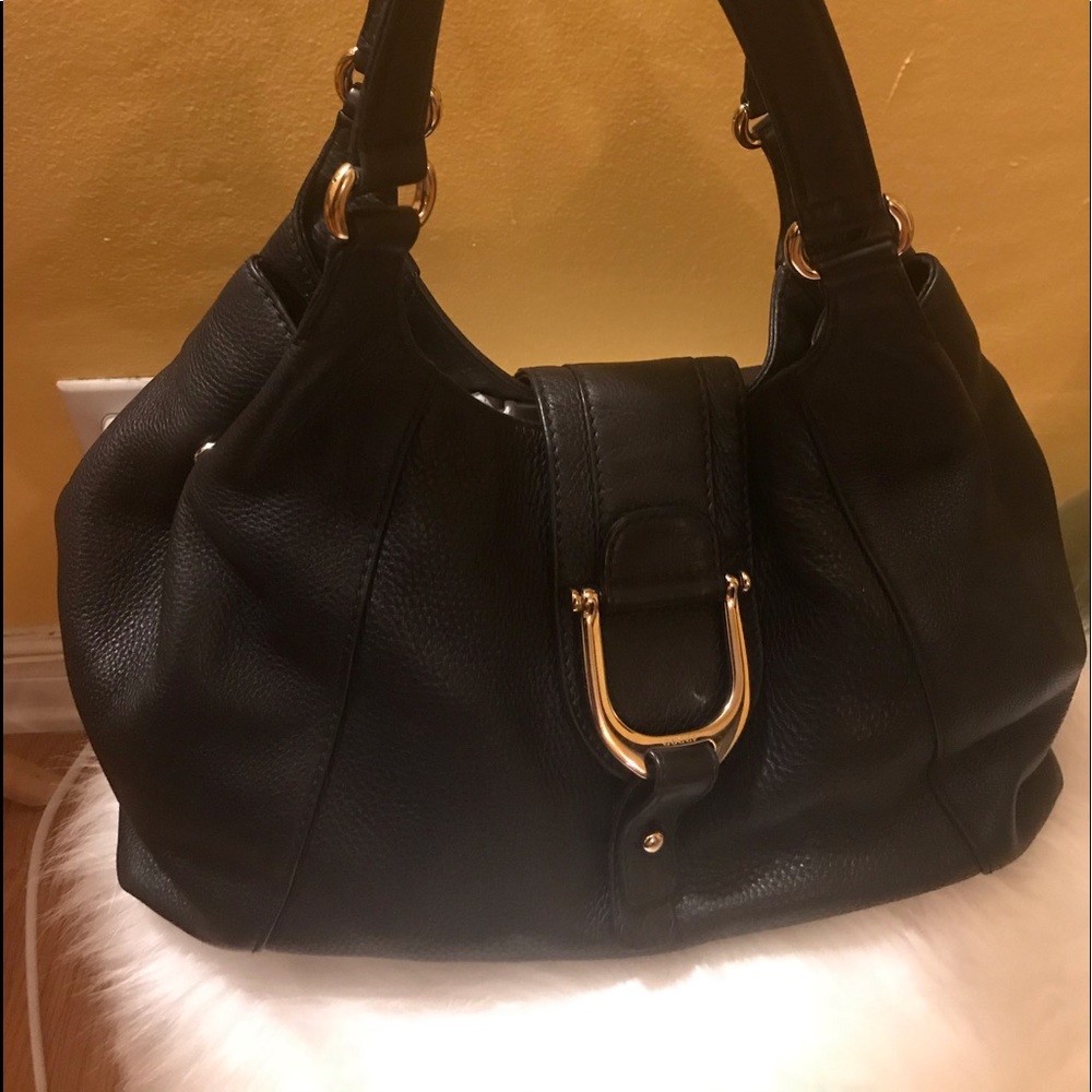 Gucci leather hobo bag purse